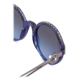Giorgio Armani - Catwalk Woman Sunglasses - Blue - Sunglasses - Giorgio Armani Eyewear