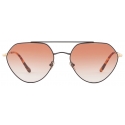 Giorgio Armani - Irregular Shape Sunglasses - Rose Gold - Sunglasses - Giorgio Armani Eyewear