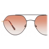 Giorgio Armani - Occhiali da Sole Forma Irregolare - Oro Rosa - Occhiali da Sole - Giorgio Armani Eyewear