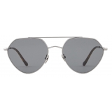 Giorgio Armani - Irregular Shape Sunglasses - Graphite - Sunglasses - Giorgio Armani Eyewear