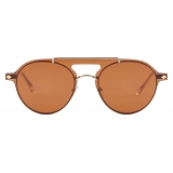 Giorgio Armani - Eyeglasses with Sunglasses Clip-On - Gold - Sunglasses - Giorgio Armani Eyewear