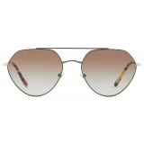 Giorgio Armani - Irregular Shape Sunglasses - Military - Sunglasses - Giorgio Armani Eyewear