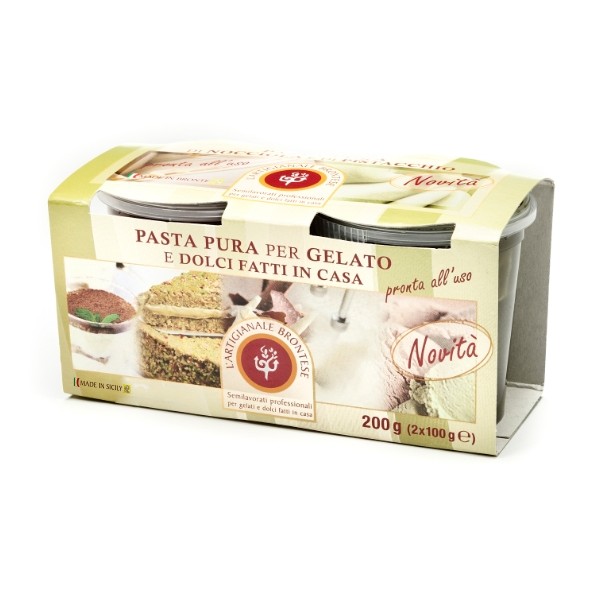 Bacco - Tipicità al Pistacchio - Pistachio & Hazelnut - Pure Paste For Homemade Ice-Cream And Dessert - 200 g