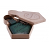 PangaeA - PangaeA Keychain - Green - Suspenders PangaeA Y - Artisan Leather Keychain