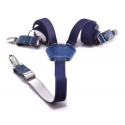PangaeA - PangaeA Suspenders - Blue - Suspenders PangaeA Y - Artisan Leather Suspenders