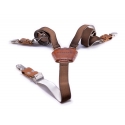 PangaeA - PangaeA Suspenders - Brown - Suspenders PangaeA Y - Artisan Leather Suspenders