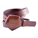 PangaeA - PangaeA Belt - Brown - PangaeA Accessories - Artisan Leather Belt