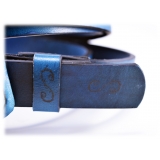 PangaeA - Cintura PangaeA - Blu - Accessori PangaeA - Cintura Artigianale in Pelle