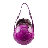 PangaeA - PangaeA Prima Pelle Bag - Pink Bordeaux - Original Model - Artisan Leather Casual Handbag