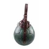 PangaeA - PangaeA Prima Pelle Bag - Green Brown - Original Model - Artisan Leather Casual Handbag