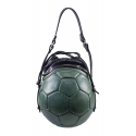 PangaeA - PangaeA Prima Pelle Bag - Green Black - Original Model - Artisan Leather Casual Handbag