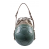 PangaeA - PangaeA Prima Pelle Bag - Verde Beige - Modello Originale - Borsa Casual Artigianale in Pelle