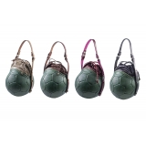 PangaeA - PangaeA Prima Pelle Bag - Green Beige - Original Model - Artisan Leather Casual Handbag