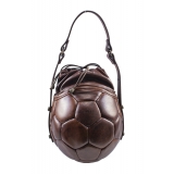PangaeA - PangaeA Prima Pelle Bag - Brown Brown - Original Model - Artisan Leather Casual Handbag
