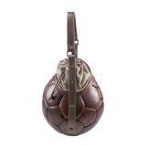 PangaeA - PangaeA Prima Pelle Bag - Brown Beige - Original Model - Artisan Leather Casual Handbag
