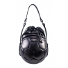 PangaeA - PangaeA Prima Pelle Bag - Back Black - Original Model - Artisan Leather Casual Handbag