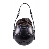 PangaeA - PangaeA Prima Pelle Bag - Back Brown - Original Model - Artisan Leather Casual Handbag