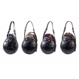 PangaeA - PangaeA Prima Pelle Bag - Back Black - Original Model - Artisan Leather Casual Handbag