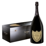 Dom Pérignon - Blanc Brut - Mathusalem - Bois Wood Box - Champagne - Pinot Noir - Chardonnay - Luxury Limited Edition - 6 l