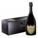Dom Pérignon - Blanc Brut - Jéroboam - Cassa Legno Bois - Champagne - Pinot Noir - Chardonnay - Luxury Limited Edition - 3 l