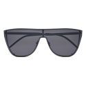 Yves Saint Laurent - Occhiali da Sole Mascherina SL 1 - Nero - Saint Laurent Eyewear