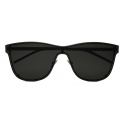Yves Saint Laurent - Oversized SL 51 Shield Sunglasses - Black - Sunglasses - Saint Laurent Eyewear