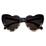Yves Saint Laurent - Occhiali da Sole New Wave SL 181 Loulou - Nero Bianco Havana - Saint Laurent Eyewear