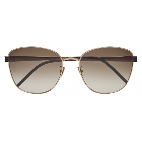 Yves Saint Laurent - Occhiali da Sole SL M67 - Oro Marrone - Saint Laurent Eyewear