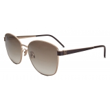 Yves Saint Laurent - Occhiali da Sole SL M67 - Oro Marrone - Saint Laurent Eyewear