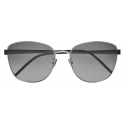 Yves Saint Laurent - SL M67 Sunglasses - Oxidized Silver - Sunglasses - Saint Laurent Eyewear