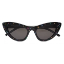 Yves Saint Laurent - New Wave SL 213 Lily Crystal Sunglasses - Black - Sunglasses - Saint Laurent Eyewea