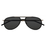 Yves Saint Laurent - Occhiali da Sole a Mascherina SL 416 - Argento - Saint Laurent Eyewear