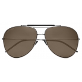 Yves Saint Laurent - Occhiali da Sole Oversized Classic SL 11 - Nebbia - Saint Laurent Eyewear