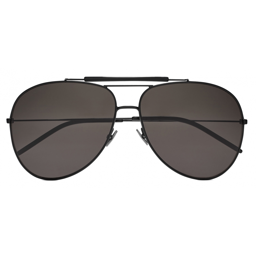 Saint Laurent Classic 8 Sunglasses in Black | Lyst
