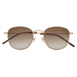 Yves Saint Laurent - New Wave SL 299 Sunglasses - Brown Gold - Sunglasses - Saint Laurent Eyewear