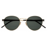 Yves Saint Laurent - Monogram SL 250 M Sunglasses - Gold - Sunglasses - Saint Laurent Eyewear