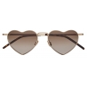 Yves Saint Laurent - Occhiali da Sole New Wave SL 301 Loulou - Oro Marrone - Saint Laurent Eyewear