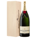Moët & Chandon Champagne - Moët Impérial - Brut - Nabuchodonosor - Cassa Legno - Pinot Noir - Luxury Limited Edition - 15 l