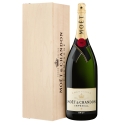 Moët & Chandon Champagne - Moët Impérial - Brut - Mathusalem - Wood Box - Pinot Noir - Luxury Limited Edition - 6 l