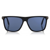 Tom Ford - Fletcher Sunglasses - Occhiali da Sole Quadrati - Nero - FT0832 - Occhiali da Sole - Tom Ford Eyewear