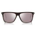 Tom Ford - Fletcher Sunglasses - Square Sunglasses - Gradient Havana -  FT0832 - Sunglasses - Tom Ford Eyewear - Avvenice