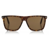 Tom Ford - Fletcher Sunglasses - Occhiali da Sole Quadrati - Havana - FT0832 - Occhiali da Sole - Tom Ford Eyewear
