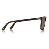 Tom Ford - Fletcher Sunglasses - Square Sunglasses - Havana - FT0832 - Sunglasses - Tom Ford Eyewear