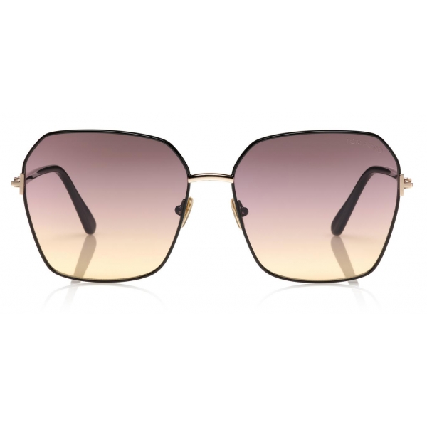 Tom Ford - Claudia Sunglasses - Square Sunglasses - Black - FT0839 - Sunglasses - Tom Ford Eyewear