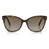 Tom Ford - Claudia Sunglasses - Occhiali da Sole Quadrati - Havana Scuro - FT0839 - Occhiali da Sole - Tom Ford Eyewear