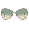 Tom Ford - Nickie Sunglasses - Butterfly Sunglasses - Rose Gold - FT0842 - Sunglasses - Tom Ford Eyewear