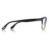 Tom Ford - Blue Block Glasses - Occhiali da Vista Quadrati - Nero - FT5626-B - Occhiali da Vista - Tom Ford Eyewear