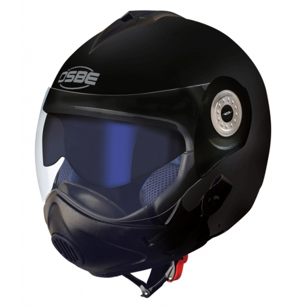 Osbe Italy - Karma M.P.S. - Matt Black - Motorcycle Helmet - Covid-19 - High Quality - Made in Italy