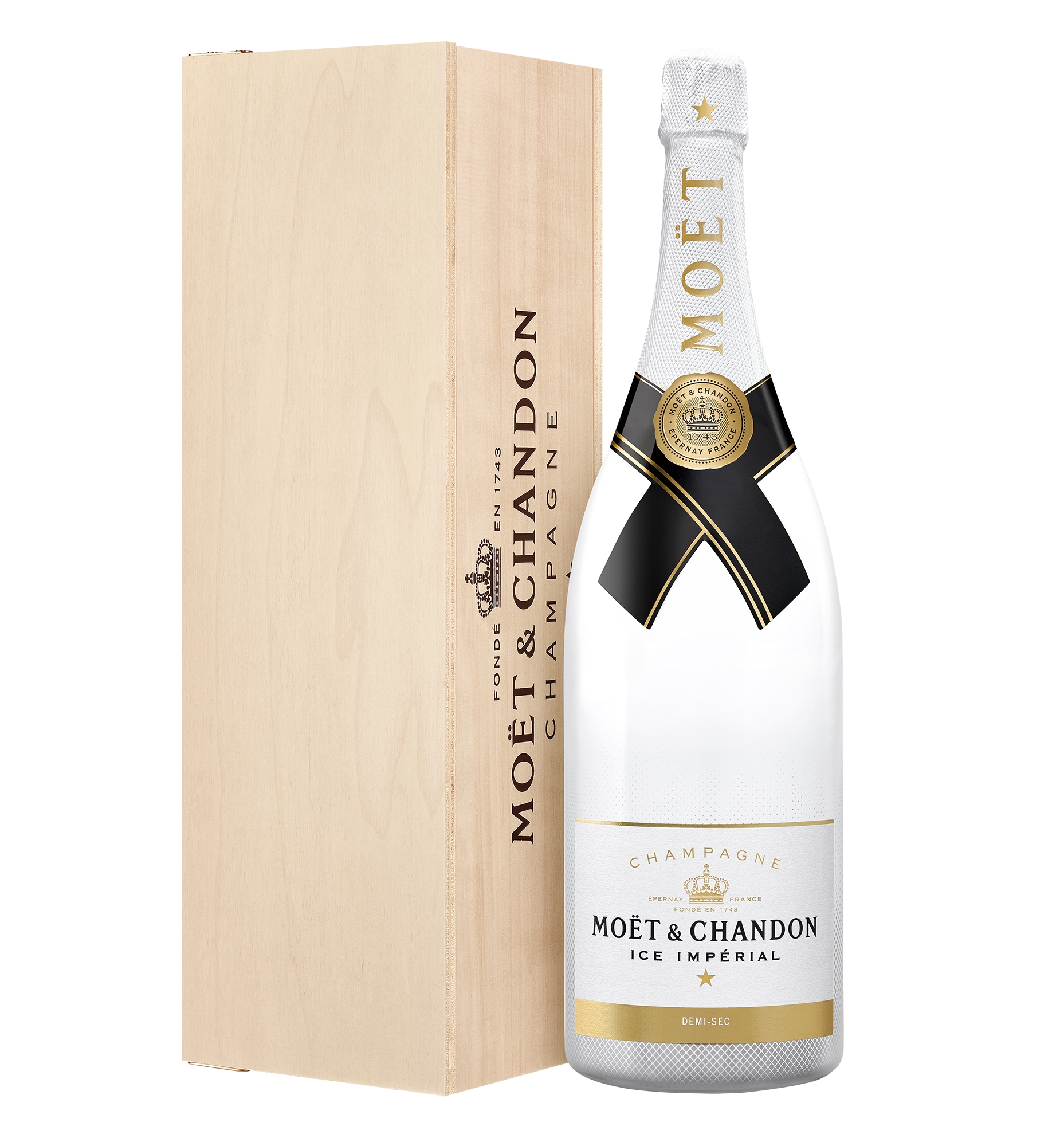 Moët & Chandon Impérial Golden Light Up Bottle Jeroboam (3 Liter