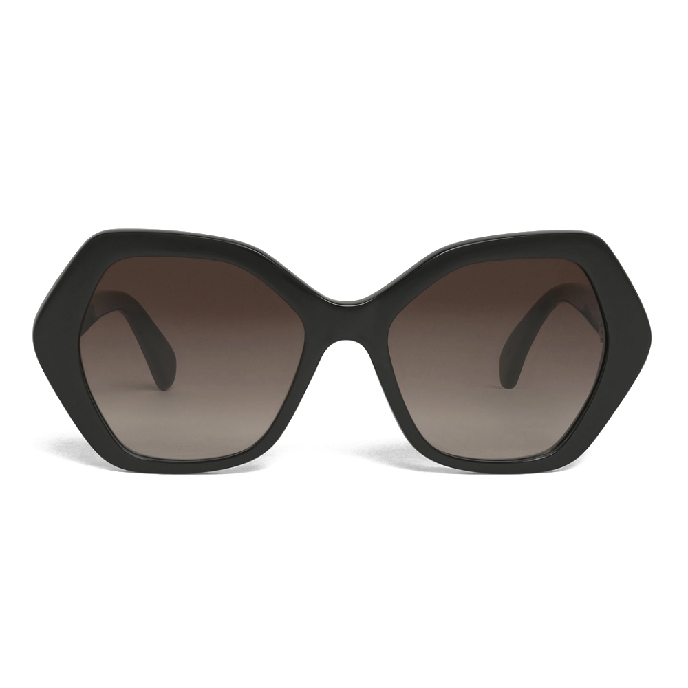 Céline - Maillon Triomphe 03 Sunglasses in Acetate - Black - Sunglasses Céline Eyewear Avvenice